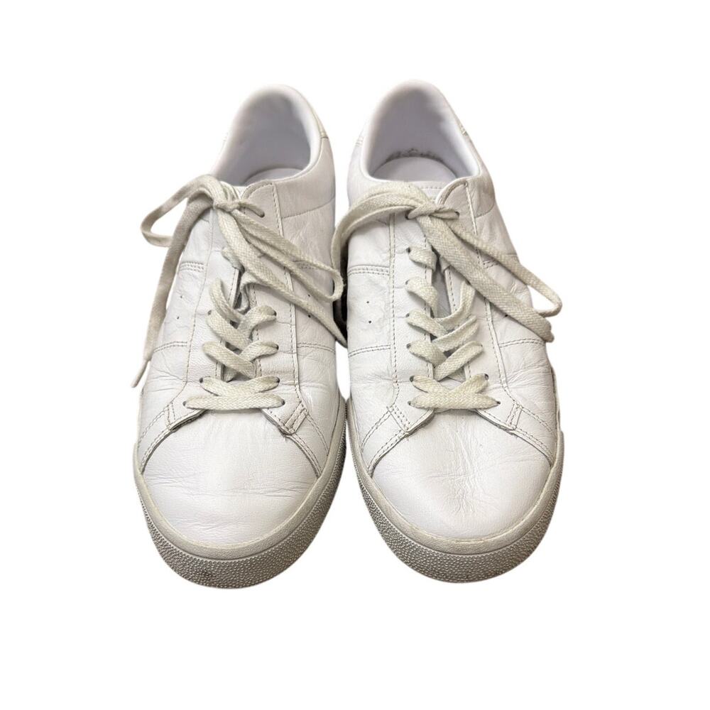 Onitsuka Tiger Lawnship 3.0 White Leather Mens Size 11.5 Casual Sneaker 1183A568